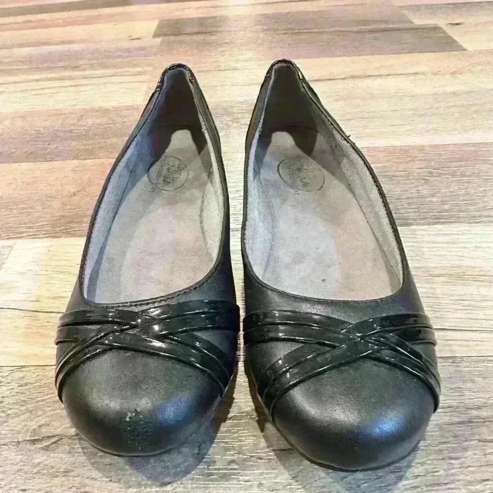 Life Stride Simply Comfort, black flats,